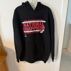 Georgia Football 2021 Natty champs hoodie